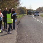 17.10.2019. Sielec Biskupi. Protest mieszkańców przeciwko planom budowy biogazowni / Marta Gajda / Radio Kielce