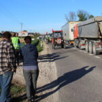17.10.2019. Sielec Biskupi. Protest mieszkańców przeciwko planom budowy biogazowni / Marta Gajda / Radio Kielce
