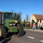 17.10.2019. Sielec Biskupi. Protest mieszkańców przeciwko planom budowy biogazowni / Marta Gajda / Radio Kielce