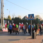 25.10.2019 Kazimierza Wielka. Protest przeciwko budowie biogazowni / Marta Gajda / Radio Kielce