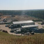 16.10.2019. Janik. Widok na eksploatowaną obecnie kwaterę / Emilia Sitarska / Radio Kielce