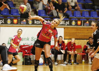 19.09.2018 Kielce. Mecz PGNiG Superligi Korona Handball Kielce - SPR Pogoń Szczecin. Edyta Charzyńska / Jarosław Kubalski / Radio Kielce
