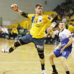 02.10.2019 Kielce. PGNiG Superliga. Mecz PGE Vive Kielce - Grupa Azoty Tarnów. Julen Aginagalde / Jarosław Kubalski / Radio Kielce