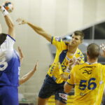 02.10.2019 Kielce. PGNiG Superliga. Mecz PGE Vive Kielce - Grupa Azoty Tarnów. Uladzislau Kulesh / Jarosław Kubalski / Radio Kielce