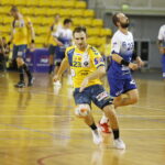 02.10.2019 Kielce. PGNiG Superliga. Mecz PGE Vive Kielce - Grupa Azoty Tarnów. Arkadiusz Moryto / Jarosław Kubalski / Radio Kielce