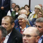 03.10.2019. Ćmielów. Marszałek Sejmu RP Elżbieta Witek i wojewoda Agata Wojtyszek spotkały się z mieszkańcami / Jarosław Kubalski / Radio Kielce