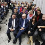 03.10.2019. Ćmielów. Marszałek Sejmu RP Elżbieta Witek i wojewoda Agata Wojtyszek spotkały się z mieszkańcami / Jarosław Kubalski / Radio Kielce