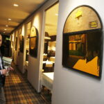 04.10.2019 Busko - Zdrój. Hotel Bristol Art & Medical SPA. Wystawa malarstwa i grafiki Jacka Rykały / Jarosław Kubalski / Radio Kielce