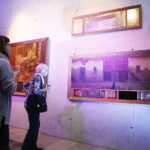 04.10.2019 Busko - Zdrój. Hotel Bristol Art & Medical SPA. Wystawa malarstwa i grafiki Jacka Rykały / Jarosław Kubalski / Radio Kielce