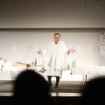 04.10.2019 Busko - Zdrój. Samorządowe Centrum Kultury. Sztuka "Mleczarnia" w oparciu o tekst artysty Jacka Rykały / Jarosław Kubalski / Radio Kielce