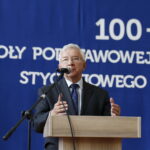 06.10.2019 Zajączków. 100 - lecie Szkoły Podstawowej im Bohaterów Powstania Styczniowego. Poseł Krzysztof Lipiec / Jarosław Kubalski / Radio Kielce