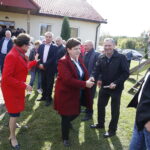 06.10.2019 Piotrkowice. Wizyta europoseł Beaty Szydło. Na zdjęciu (od lewej): wojewoda Agata Wojtyszek, Beata Szydło - europoseł, była premier / Jarosław Kubalski / Radio Kielce