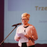 07.10.2019 Kielce. WDK. Inauguracja roku akademickiego Świętokrzyskiego Uniwersytetu Trzeciego Wieku. Elżbieta Iwan, prezes uniwersytetu / Jarosław Kubalski / Radio Kielce