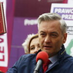 08.10.2019 Kielce. Konferencja prasowa Lewicy. Kandydat do Sejmu Robert Biedroń / Jarosław Kubalski / Radio Kielce