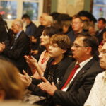 08.10.2019 Kielce. WDK. Konwencja podsumowująca kampanie wyborczą kandydata do Sejmu, wiceministra spraw zagranicznych Piotra Wawrzyka / Jarosław Kubalski / Radio Kielce