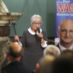 08.10.2019 Kielce. WDK. Konwencja podsumowująca kampanie wyborczą kandydata do Sejmu, wiceministra spraw zagranicznych Piotra Wawrzyka. Natasza Gawlik / Jarosław Kubalski / Radio Kielce