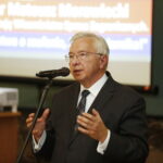 08.10.2019 Kielce. WDK. Konwencja podsumowująca kampanie wyborczą kandydata do Sejmu, wiceministra spraw zagranicznych Piotra Wawrzyka. Poseł Krzysztof Lipiec / Jarosław Kubalski / Radio Kielce