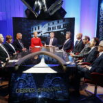 10.10.2019 Radio Kielce i TVP3 Kielce. Kampania wyborcza. Debata senacka. Od lewej: Andrzej Lasak (KWW PSL), Dariusz Loranty (KWW Koalicja Bezpartyjni i Samorządowcy), Marzena Dębniak (KWW Wspólny Senator Marzena Dębniak), Jarosław Rusiecki (KW Prawo i Sprawiedliwość), Beata Oleś (TVP3 Kielce), Radosław Podsiadły (Radio Kielce), Krzysztof Słoń (KW Prawo i Sprawiedliwość), Przemysław Gierada (KWW Adwokata Przemysława Gierady), Kazimierz Kik (KWW Koalicja Bezpartyjni i Samorządowcy), Marcin Bugajski (KWW Bezpartyjny Antysystemowy) i Edward Rzepka (Koalicyjny KW Koalicja Obywatelska, PO, IPL, Zieloni) / Jarosław Kubalski / Radio Kielce