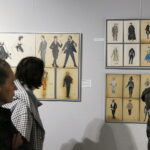 11.10.2019 Kielce. Galeria Tycjan. Wystawa projektów kostiumów i scenografii do przedstawień w Teatrze Stefana Żeromskiego / Jarosław Kubalski / Radio Kielce