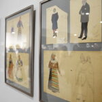 11.10.2019 Kielce. Galeria Tycjan. Wystawa projektów kostiumów i scenografii do przedstawień w Teatrze Stefana Żeromskiego / Jarosław Kubalski / Radio Kielce