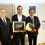 15.10.2019 Kielce. Muzeum Narodowe. Świętokrzyska Nagroda Kultury. Nagrodę z rąk marszałka Andrzeja Bętkowskiego i przewodniczącego sejmiku Andrzeja Prusia otrzymał Mariusz Ostrowski / Jarosław Kubalski / Radio Kielce