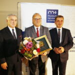 15.10.2019 Kielce. Muzeum Narodowe. Świętokrzyska Nagroda Kultury. Nagrodę z rąk marszałka Andrzeja Bętkowskiego i przewodniczącego sejmiku Andrzeja Prusia otrzymała Renata Drozd / Jarosław Kubalski / Radio Kielce