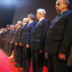 17.10.2019. Kielce. 90-lecie Wodociągów Kieleckich. Uroczysta gala w KCK. Medalami za Długoletnią Służbę pracowników odznaczyła wojewoda Agata Wojtyszek / Jarosław Kubalski / Radio Kielce