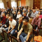 18.10.2019 Kielce. Odznaczenia dla honorowych krwiodawców działających w Klubie HDK przy NSK BEARINGS / Jarosław Kubalski / Radio Kielce