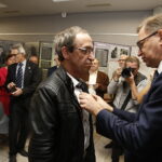 18.10.2019 Kielce. Przystanek Historia IPN. Krzyże Wolności i Solidarności dla działaczy opozycji antykomunistycznej w PRL Medale wręczył Jarosław Szarek - prezes IPN. Na zdj.: Waldemar kluk / Jarosław Kubalski / Radio Kielce