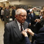 18.10.2019 Kielce. Przystanek Historia IPN. Krzyże Wolności i Solidarności dla działaczy opozycji antykomunistycznej w PRL Medale wręczył Jarosław Szarek - prezes IPN. Na zdj.: Stanisław Pustuła / Jarosław Kubalski / Radio Kielce