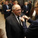 18.10.2019 Kielce. Przystanek Historia IPN. Krzyże Wolności i Solidarności dla działaczy opozycji antykomunistycznej w PRL Medale wręczył Jarosław Szarek - prezes IPN. Na zdj.: Stanisław Serwicki / Jarosław Kubalski / Radio Kielce