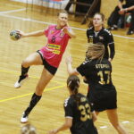 19.10.2019 Kielce. Piłka ręczna kobiet. I liga. Mecz Korona Handball - Cracovia 1906 Kraków / Jarosław Kubalski / Radio Kielce