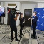 25.10.2019. Warszawa. Wręczenie zaświadczeń o wyborze na senatora. Na zdjęciu: senator Krzysztof Słoń - PiS / Jarosław Kubalski / Radio Kielce