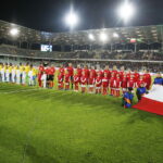 08.10.2019 Kielce. Towarzyski mecz reprezentacji kobiecych w piłce nożnej Polska - Brazylia / Jarosław Kubalski / Radio Kielce