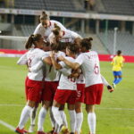 08.10.2019 Kielce. Towarzyski mecz reprezentacji kobiecych w piłce nożnej Polska - Brazylia / Jarosław Kubalski / Radio Kielce