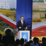 09.10.2019. Kielce. Konwencja PiS. Na zdjęciu: Mateusz Morawiecki, premier RP / Jarosław Kubalski / Radio Kielce