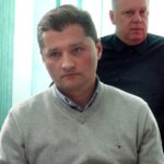 29.10.2019 Ostrowiec Świętokrzyski. Obrady rady społecznej Zakładu Opieki Zdrowotnej w Ostrowcu. Na zdjęciu: Krzysztof Ołownia - członek rady społecznej, w tle radny powiatowy PiS Paweł Walesic / Emilia Sitarska / Radio Kielce