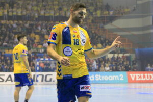 19.10.2019. Brześć. 5. kolejka Ligi Mistrzów: Mieszkow Brześć - PGE Vive Kielce / Krzysztof Bujnowicz / Radio Kielce