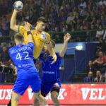 19.10.2019. Brześć. 5. kolejka Ligi Mistrzów: Mieszkow Brześć - PGE Vive Kielce / Krzysztof Bujnowicz / Radio Kielce