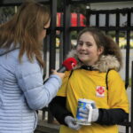 30.10.2019 Cedzyna. Kwesta na rzecz hospicjum / Krzysztof Bujnowicz / Radio Kielce