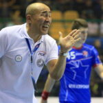 19.10.2019. Brześć. 5. kolejka Ligi Mistrzów: Mieszkow Brześć - PGE Vive Kielce / Krzysztof Bujnowicz / Radio Kielce