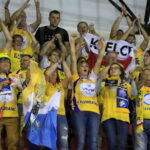 19.10.2019. Brześć. 5. kolejka Ligi Mistrzów: Mieszkow Brześć - PGE Vive Kielce / Krzysztof Bujnowicz / Radio Kielce