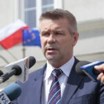 Konferencja prasowa Bogdana Wenty - prezydenta Kielc. Na zdjęciu Bogdan Wenta - prezydent Kielc / Marzena Mąkosa / Radio Kielce