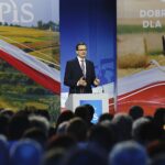 09.10.2019. Kielce. Konwencja PiS. Na zdjęciu: Mateusz Morawiecki, premier RP / Jarosław Kubalski / Radio Kielce
