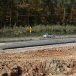 16.10.2019. Morawica. Budowa obwodnicy / Wiktor Taszłow / Radio Kielce