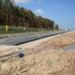 16.10.2019. Morawica. Budowa obwodnicy / Wiktor Taszłow / Radio Kielce