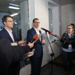 11.10.2019. Opatów. Wizyta premiera Mateusza Morawieckiego. / Wiktor Taszłow / Radio Kielce