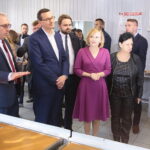 11.10.2019. Opatów. Wizyta premiera Mateusza Morawieckiego. / Wiktor Taszłow / Radio Kielce