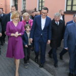 11.10.2019. Opatów. Wizyta premiera Mateusza Morawieckiego. / Wiktor Taszłow / Radio Kielce