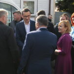 11.10.2019. Opatów. Wizyta premiera Mateusza Morawieckiego. / Wiktor Taszłow / Radio Kielce